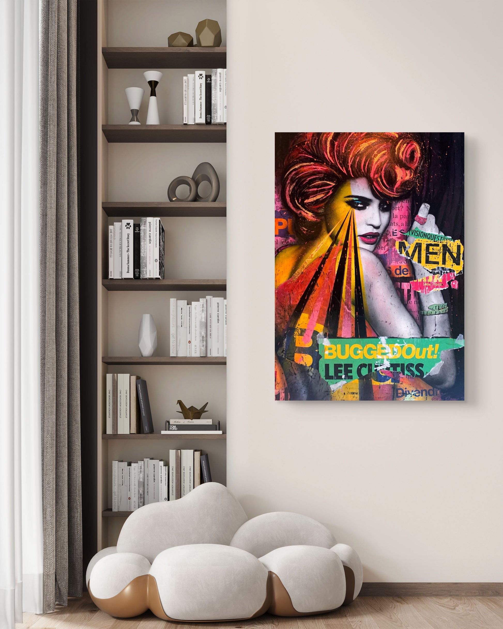 Fru Bugges Popart Mesterverk - Store, Unike Malerier