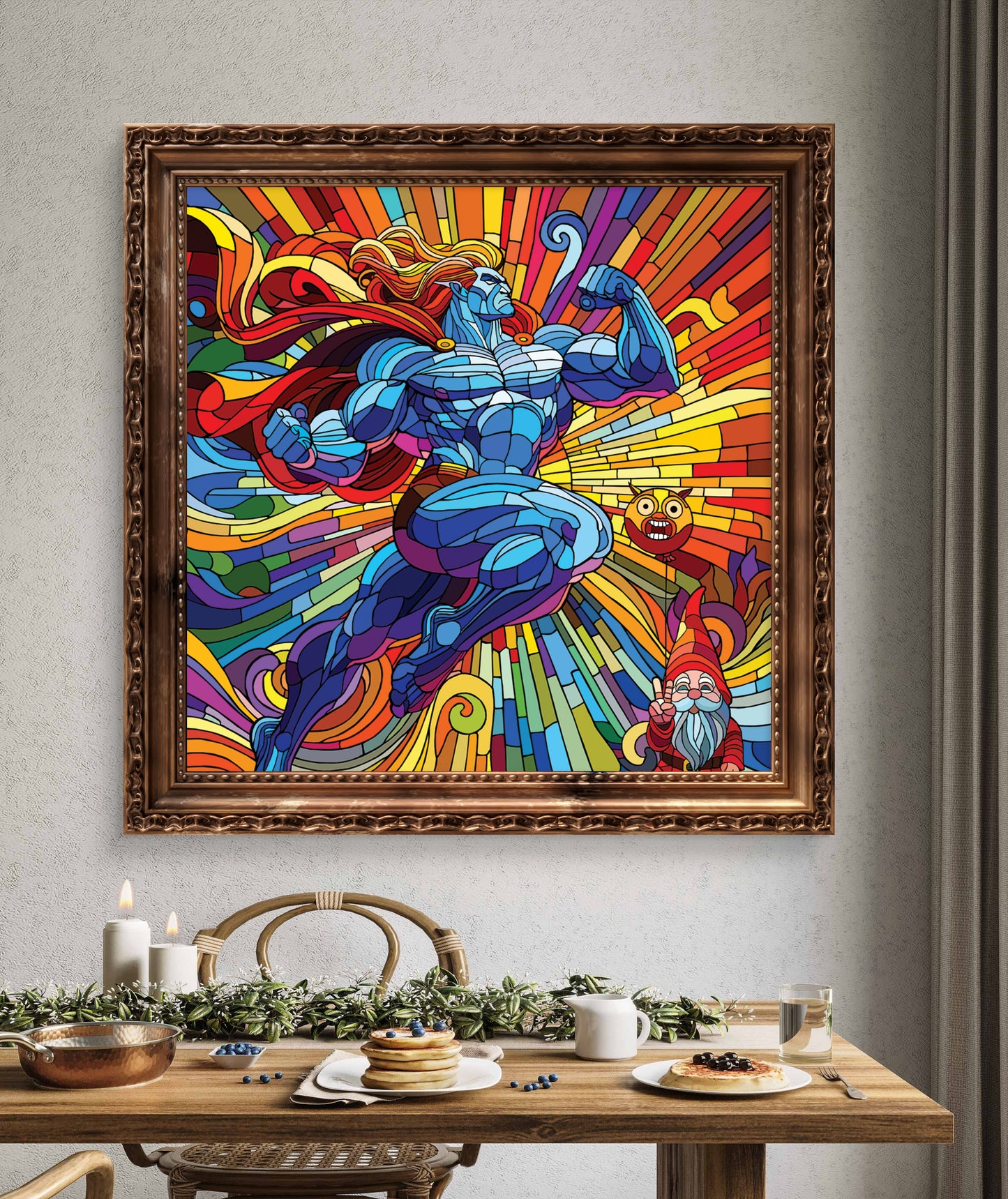 Ronny Bank "Praise the lord" 50X50 cm