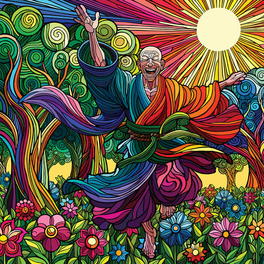 Ronny Bank "Embrace the joy" 50X50 cm