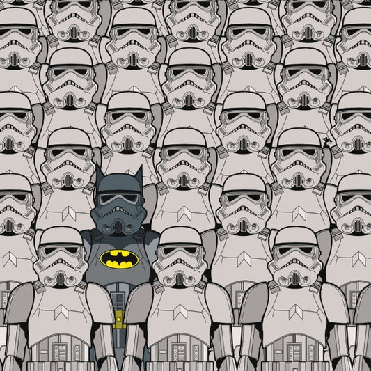 Popart kunst av Ronny Bank. He ser du motivet "Outstanding".