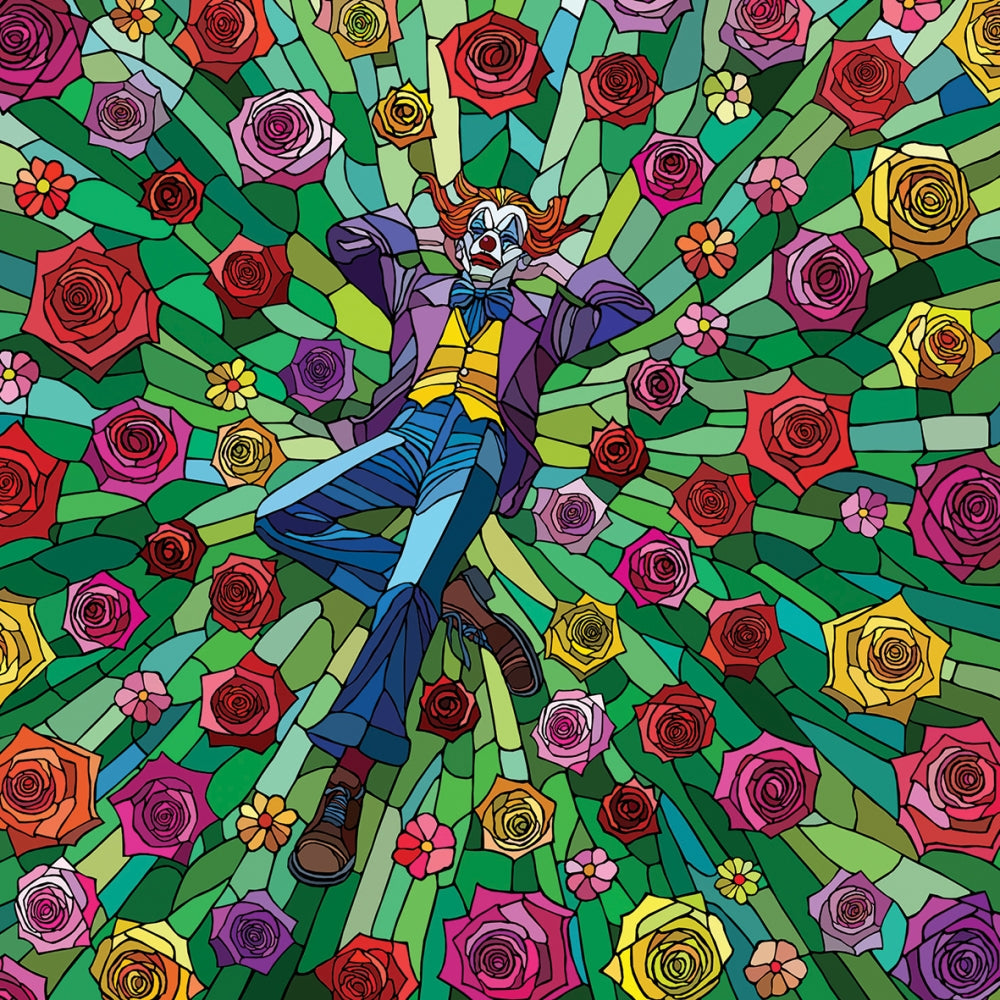 Her ser du et trykk av popart kunstneren Ronny Bank. Motivet er "Somewhere over the rainbow"