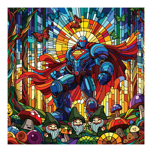 Ronny Bank "Vigorius Colssus " 90X90cm