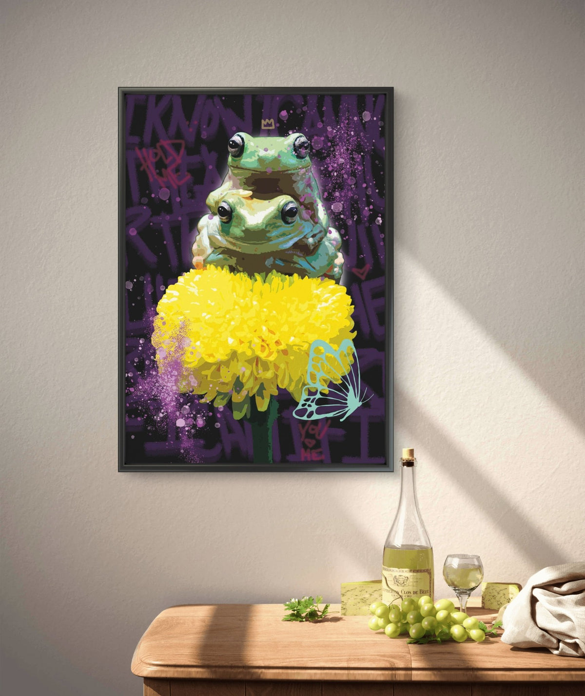 Bilde av Anette Borge "i am there for you" laget av Anette Borge, popart kunst fra Galleri2b
