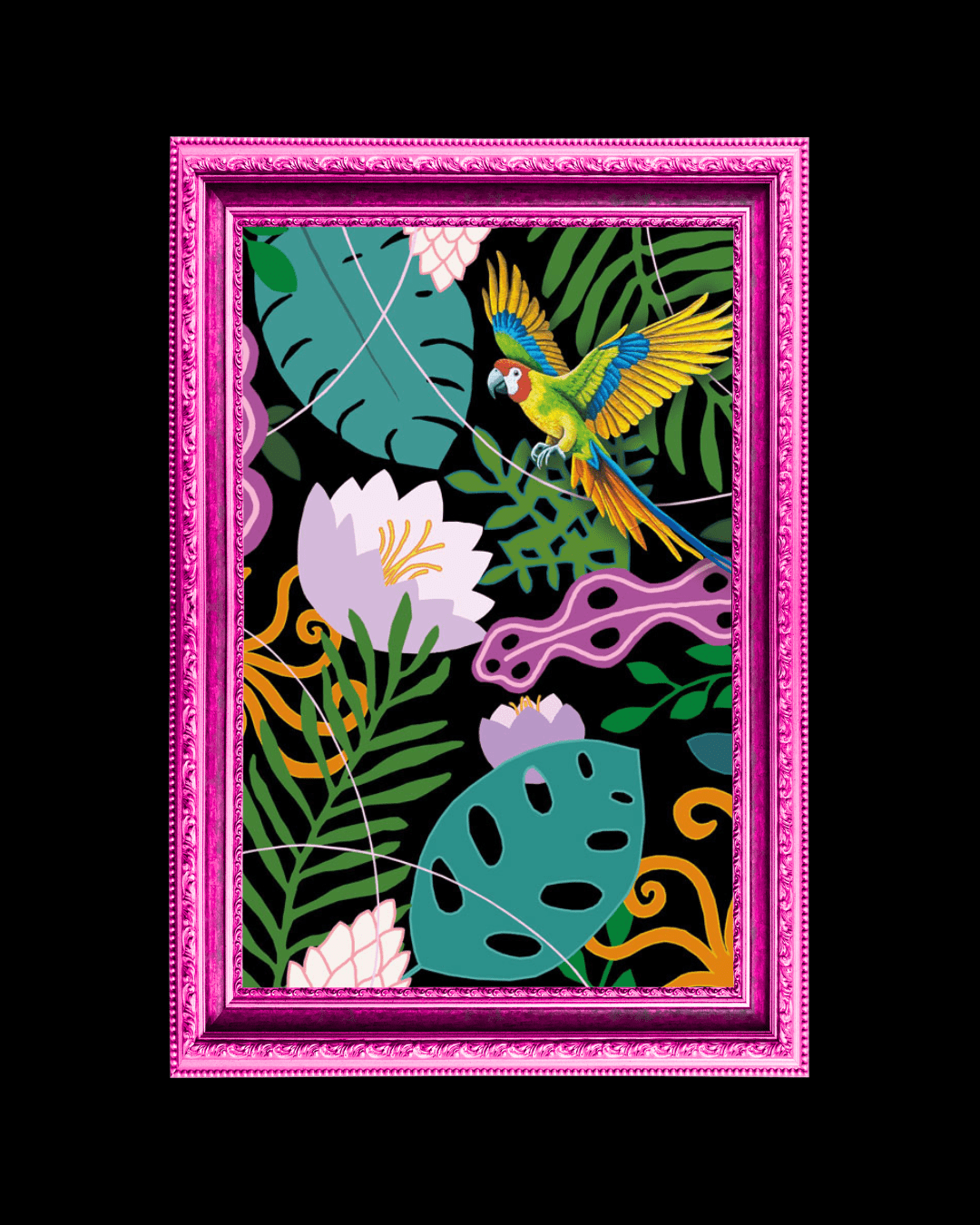 Bilde av Anette Borge "Kunsten å sveve" laget av Anette Borge, popart kunst fra Galleri2b