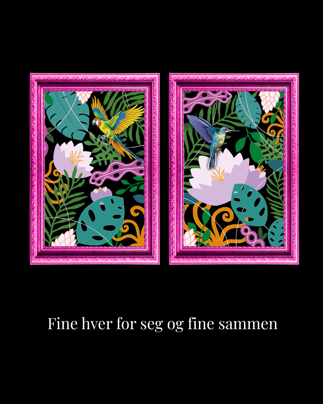 Bilde av Anette Borge "Kunsten å sveve" laget av Anette Borge, popart kunst fra Galleri2b