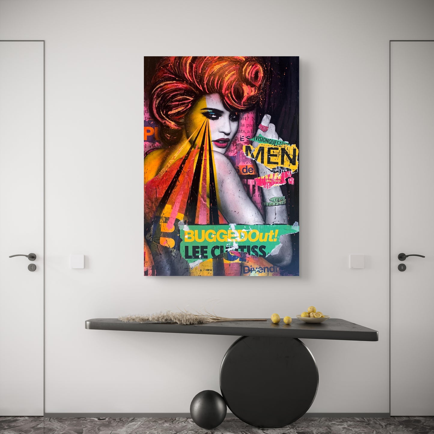 Fru Bugges Unike Streetart - Store, Fargerike Originaler
