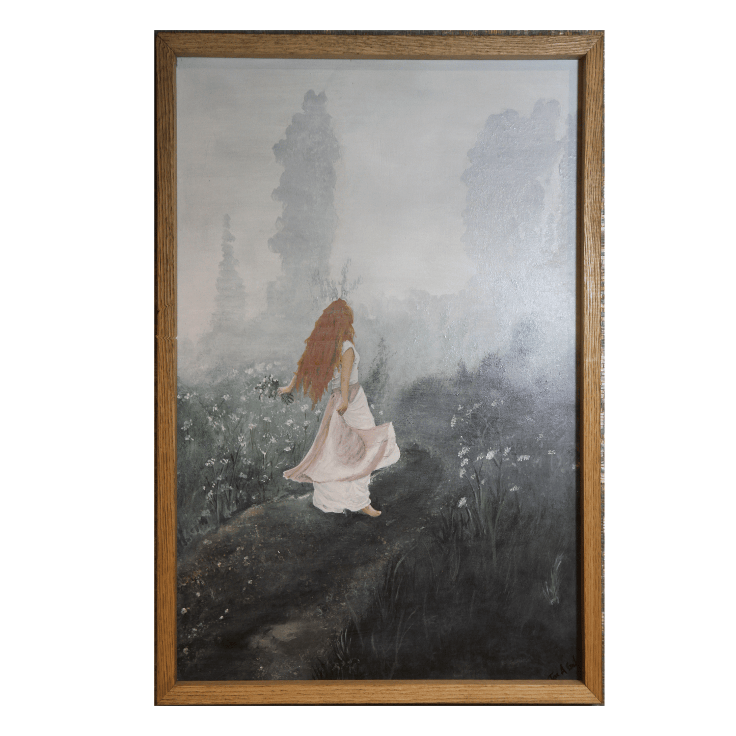 Bilde av "Dans i morgendis" – kunstverk av Tove Gulbrandsen laget av Tove Gulbrandsen, popart kunst fra Galleri2b