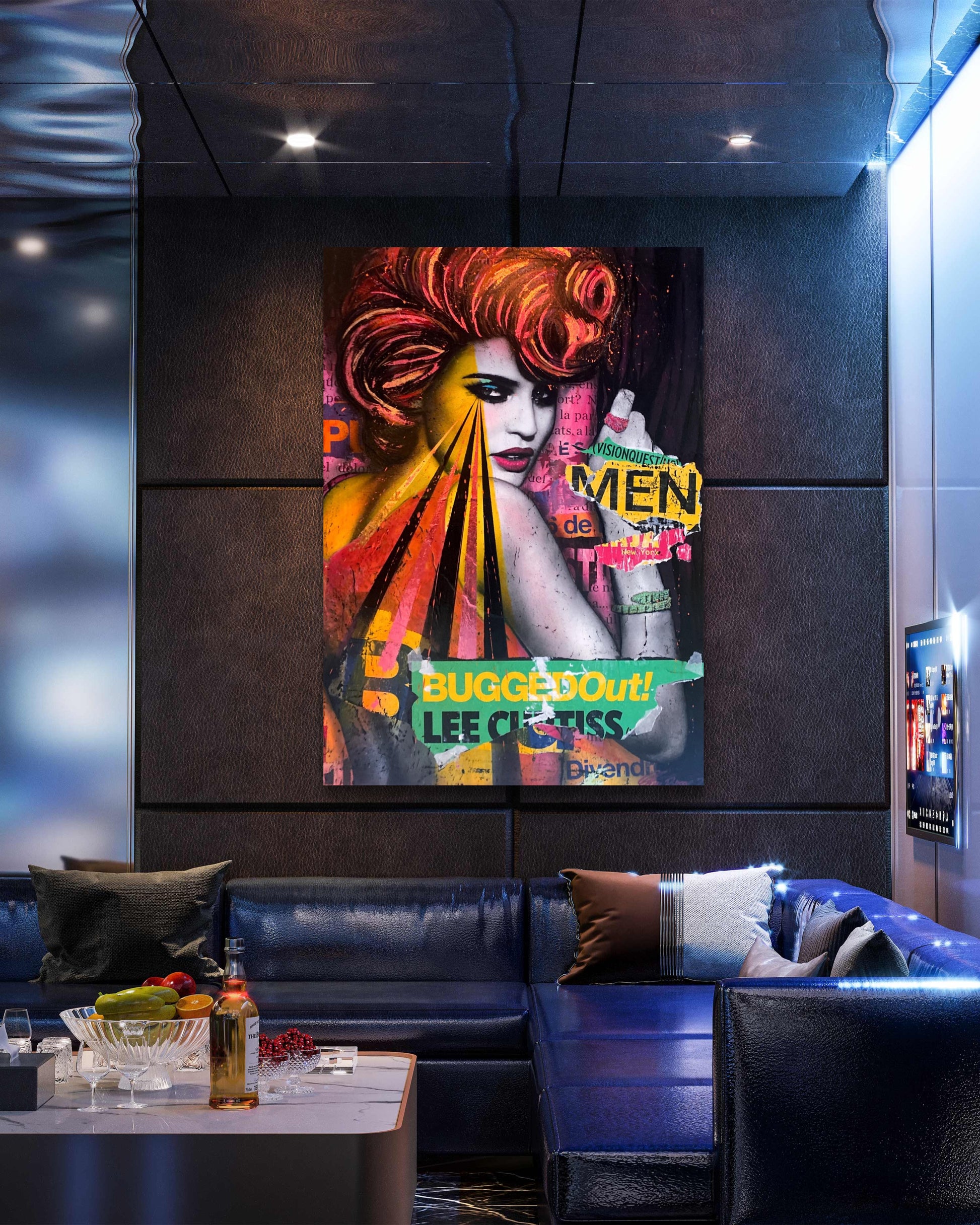 Fru Bugges Store Malerier: Popart og Streetart i Perfekt Harmoni