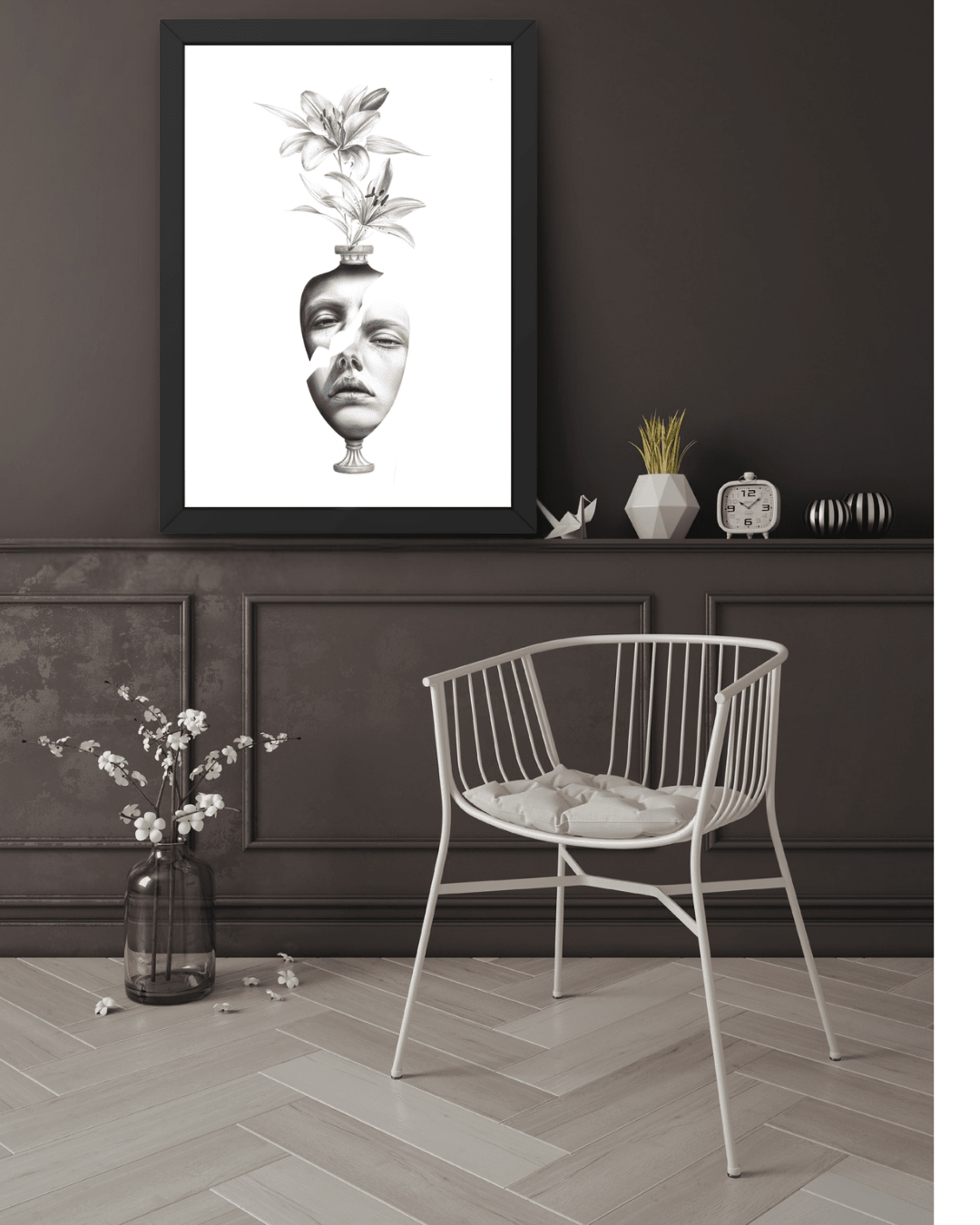 Bilde av FAXSOLDIER - «Blooming From The Break» laget av FAXSOLDIER, popart kunst fra Galleri2b