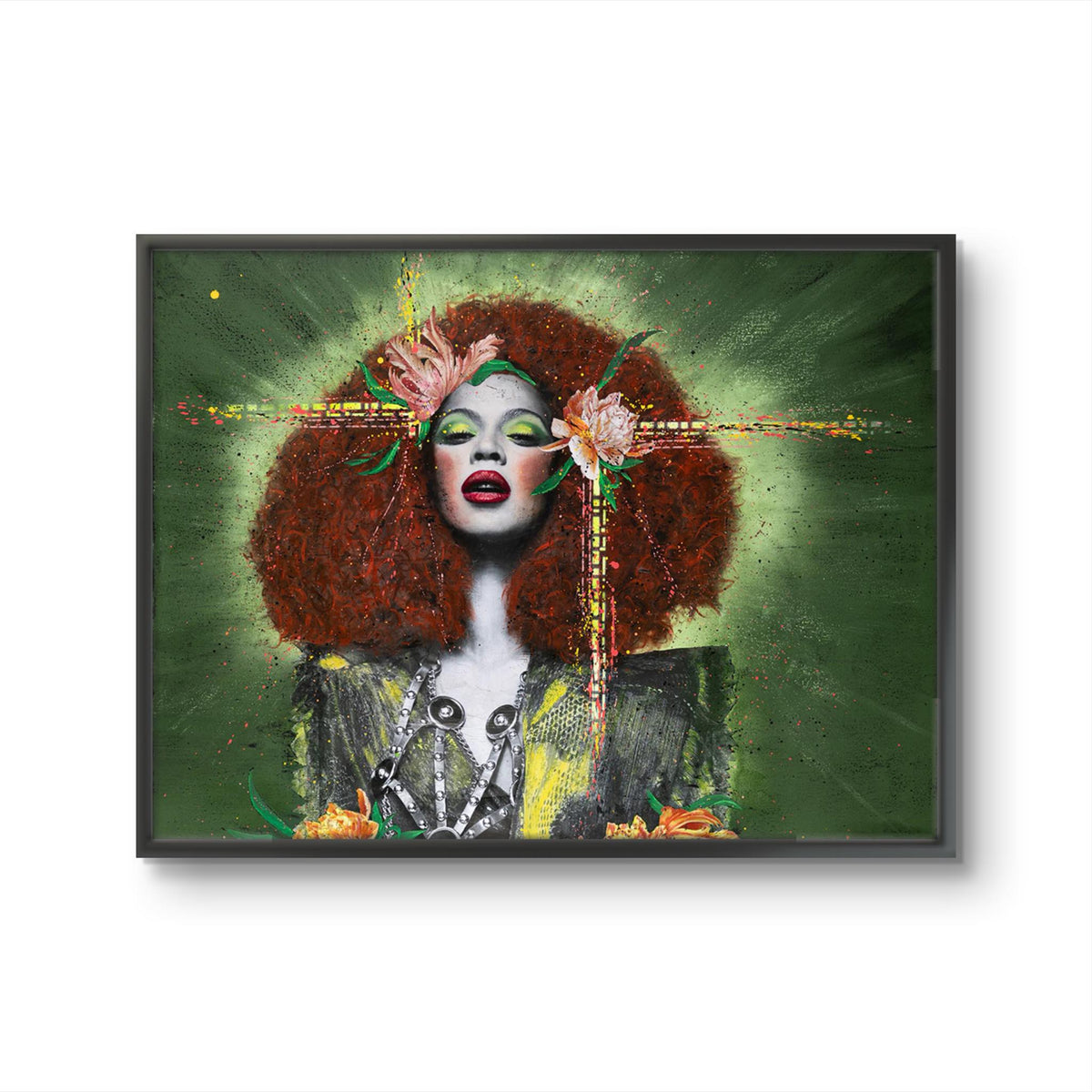 Bilde av Fru Bugge "Beyoncé" laget av Fru Bugge, popart kunst fra Galleri2b