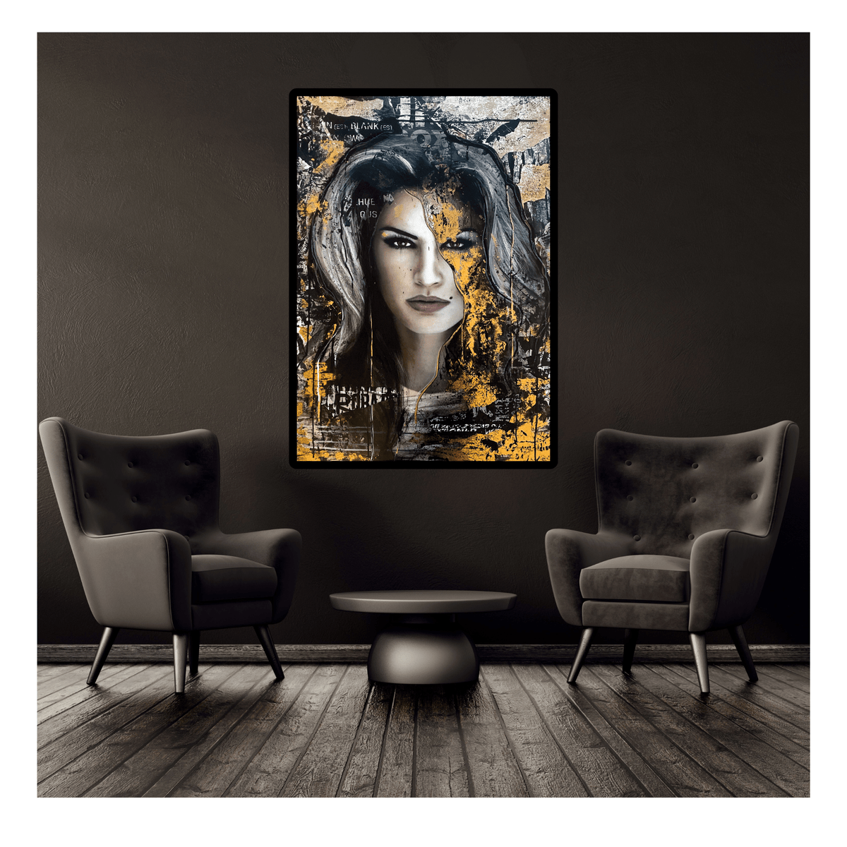 Bilde av Fru Bugge "Cindy" laget av Fru Bugge, popart kunst fra Galleri2b