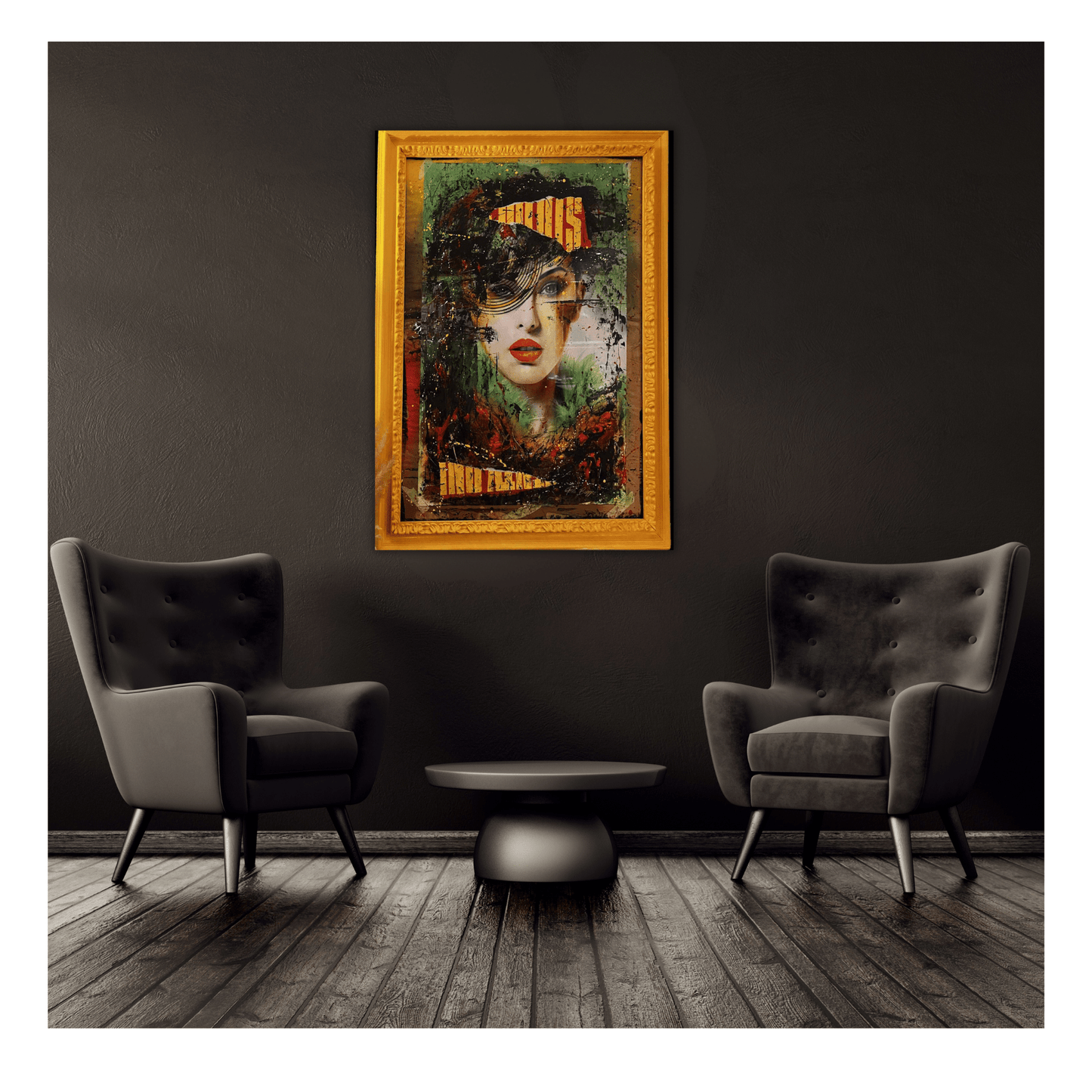 Bilde av Fru Bugge sjokolade - 2025 edition laget av Fru Bugge, popart kunst fra Galleri2b