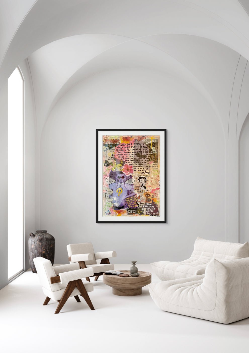 Bilde av Fake News – Original kunstverk av JFpaintings | Galleri2B laget av Julia Flak, popart kunst fra Galleri2b
