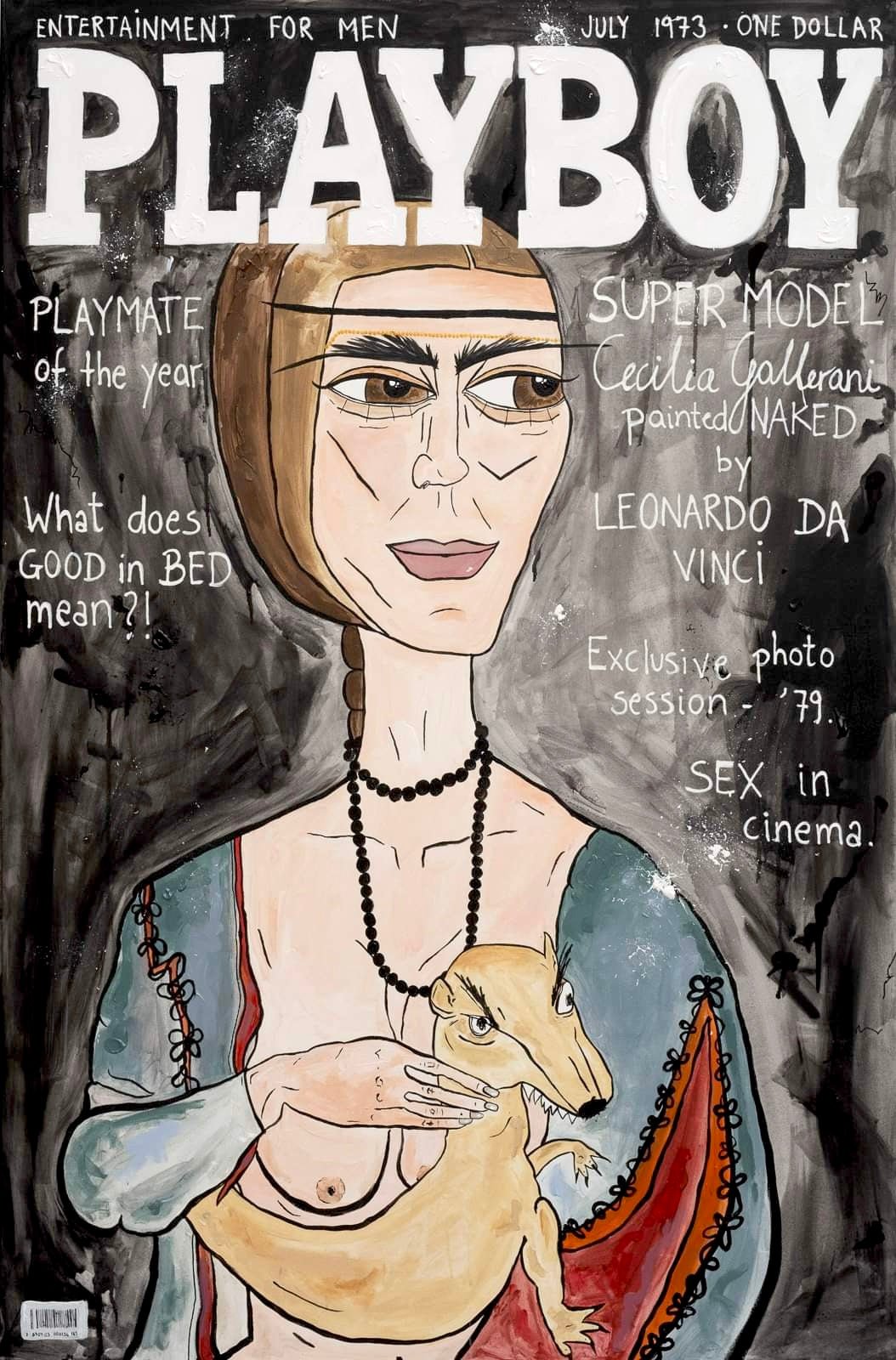 Bilde av JfPainting "Plamate" trykk laget av Julia Flak, popart kunst fra Galleri2b