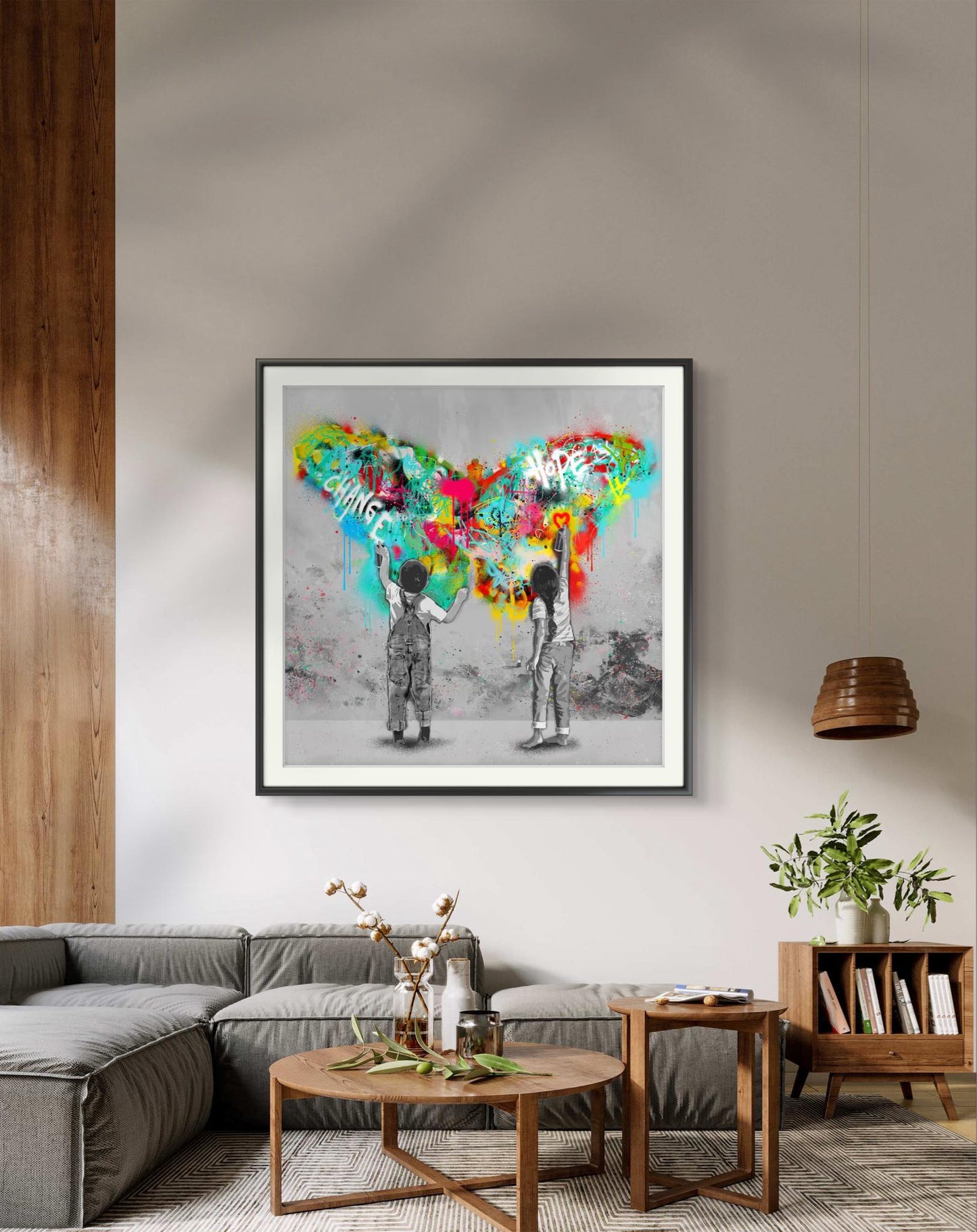 Bilde av Rino Larsen "Change" laget av Rino Larsen, popart kunst fra Galleri2b