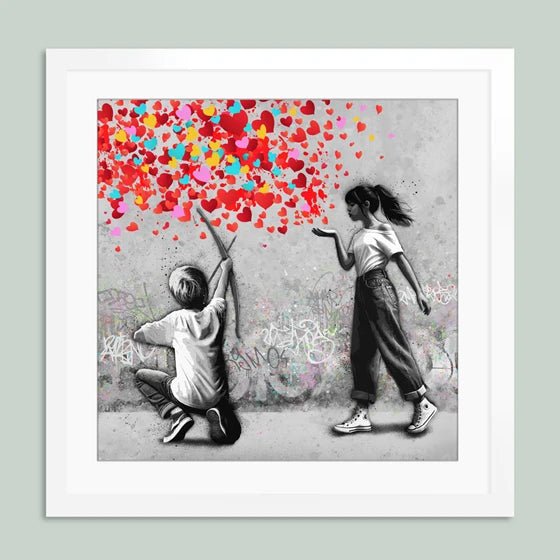 Bilde av Rino Larsen "Cupid" laget av Rino Larsen, popart kunst fra Galleri2b