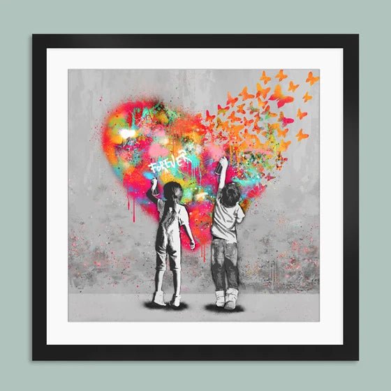 Bilde av Rino Larsen "Forever" laget av Rino Larsen, popart kunst fra Galleri2b