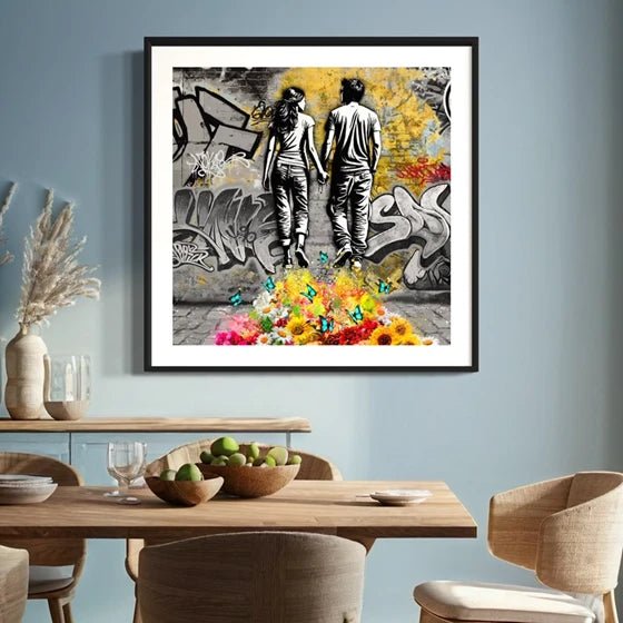 Bilde av Rino Larsen "Glow" laget av Rino Larsen, popart kunst fra Galleri2b