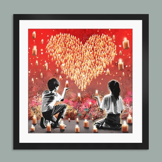 Bilde av Rino Larsen "Ignite" laget av Rino Larsen, popart kunst fra Galleri2b