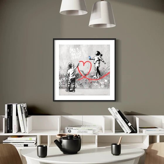 Bilde av Rino Larsen "Sky" NYHET laget av Rino Larsen, popart kunst fra Galleri2b