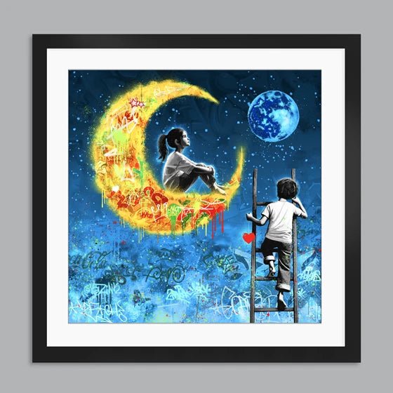 Bilde av Rino Larsen "Stargaze" laget av Rino Larsen, popart kunst fra Galleri2b