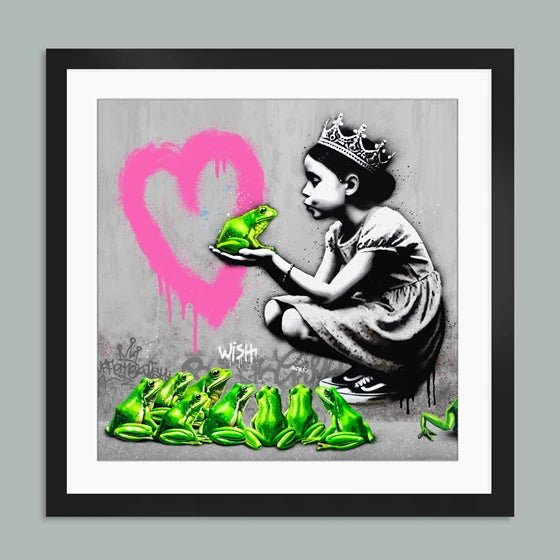 Bilde av Rino Larsen "Wish" laget av Rino Larsen, popart kunst fra Galleri2b