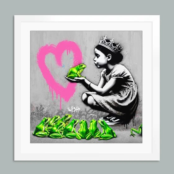 Bilde av Rino Larsen "Wish" laget av Rino Larsen, popart kunst fra Galleri2b