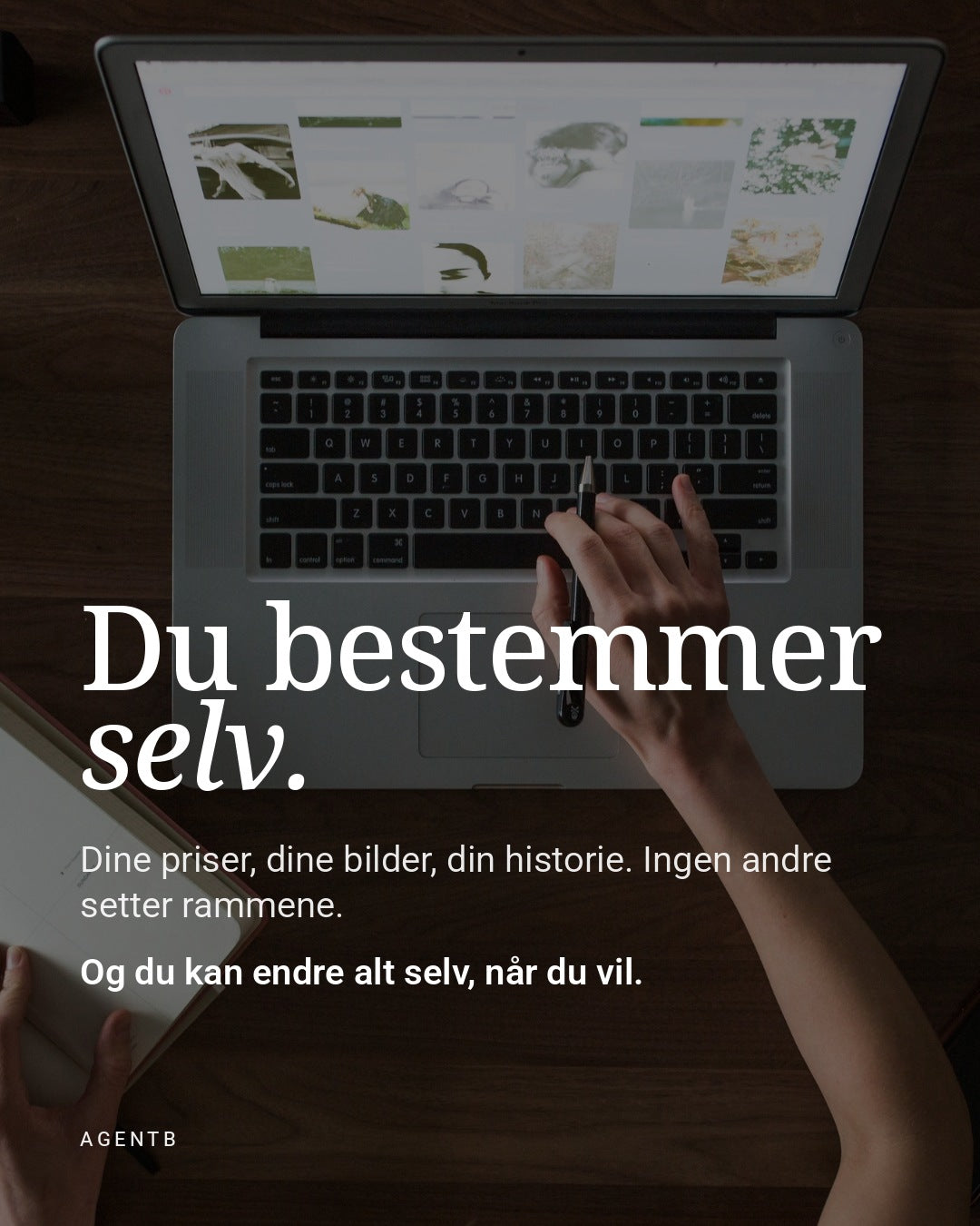 Du bestemmer selv over priser, bilder og historie i egen nettbutikk