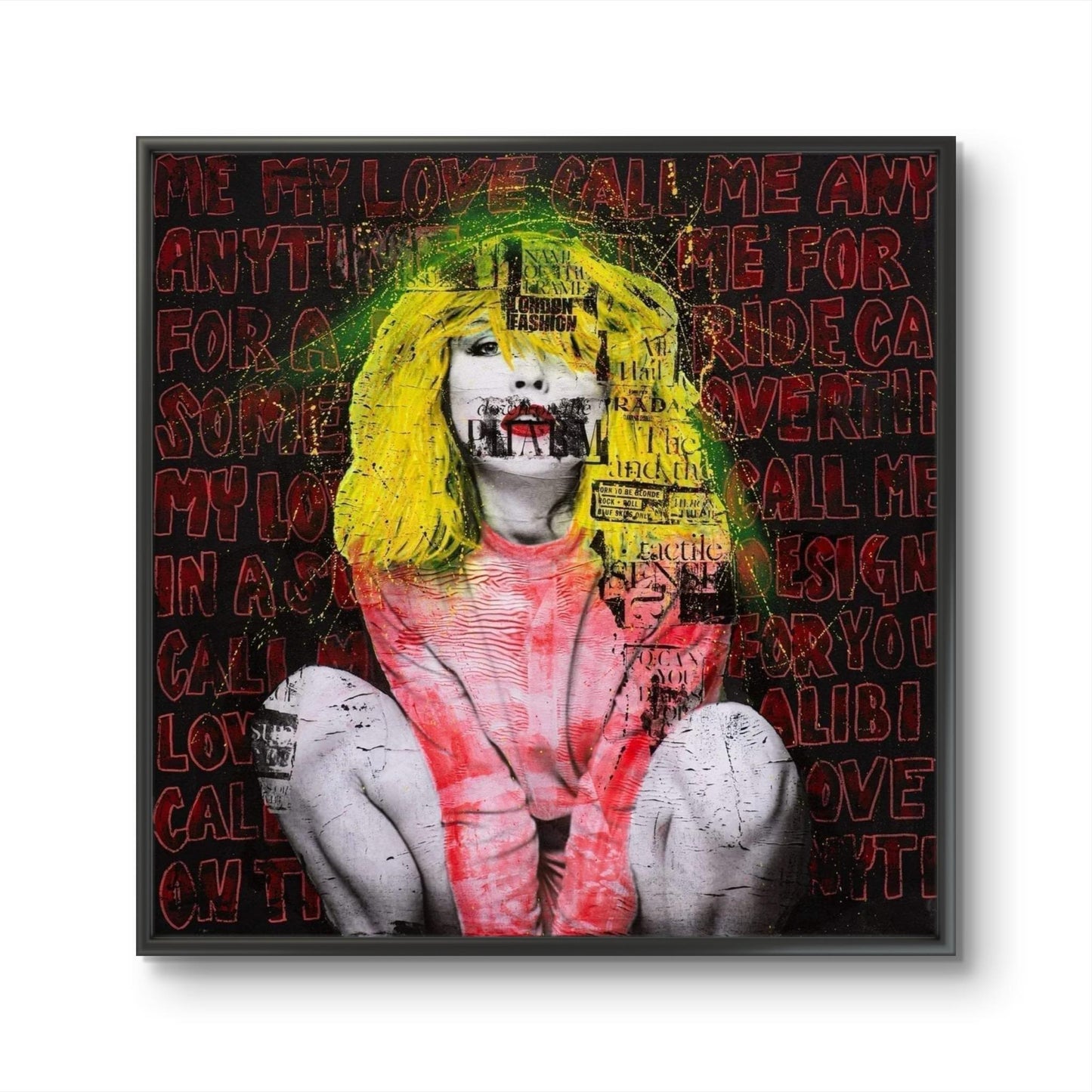 Fru Bugge "Call me" Debbie Harry