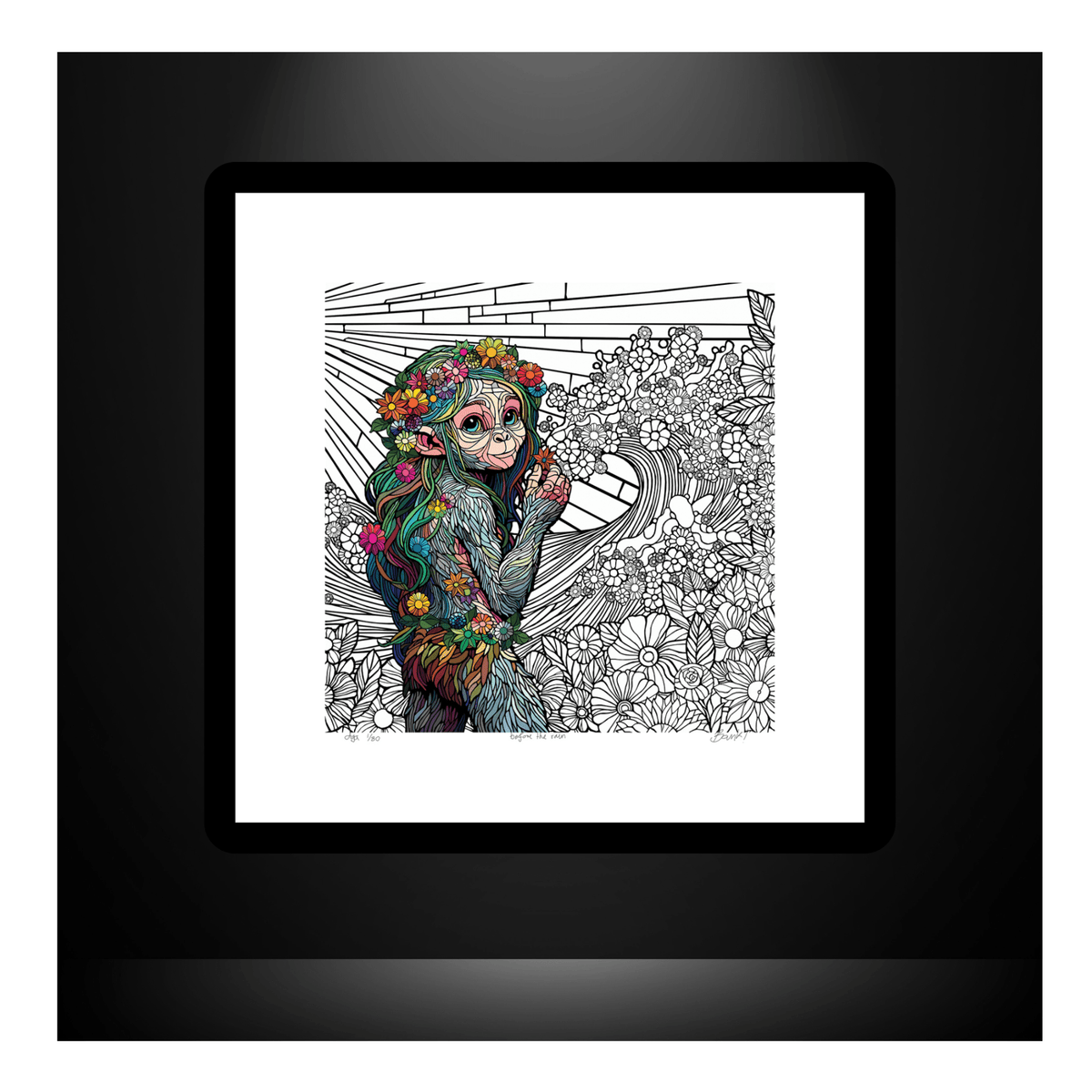 Bilde av Ronny Bank - "Before the rain" - 2025 edition laget av Ronny Bank, popart kunst fra Galleri2b