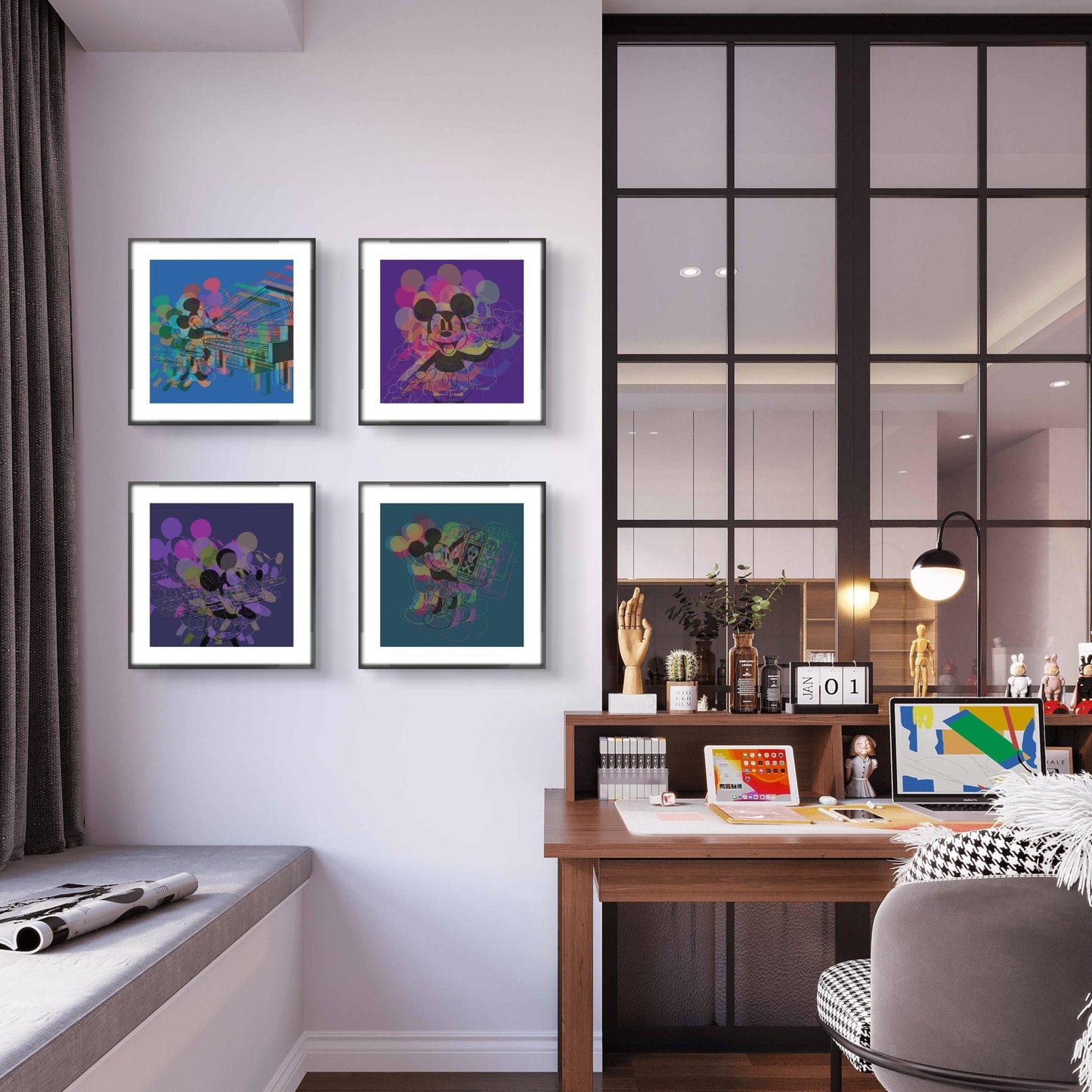 Bilde av Ronny Bank "Gift" laget av Ronny Bank, popart kunst fra Galleri2b