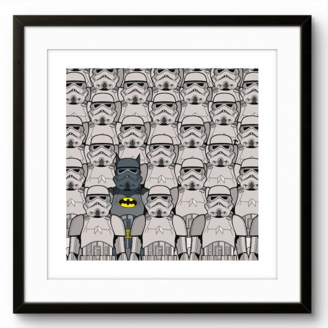 Bilde av Ronny Bank "Outstanding" 50X50cm laget av Ronny Bank, popart kunst fra Galleri2b