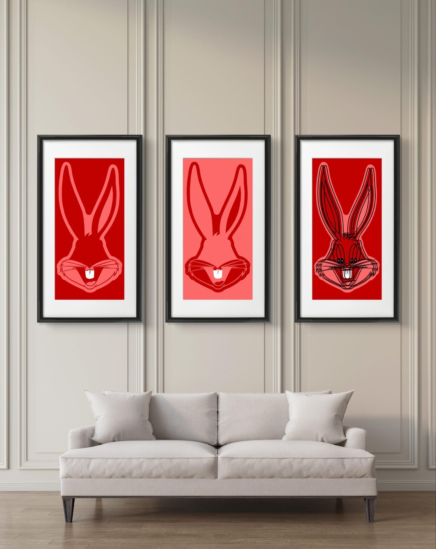 Bilde av Ronny Bank "Sprett 2" laget av Ronny Bank, popart kunst fra Galleri2b