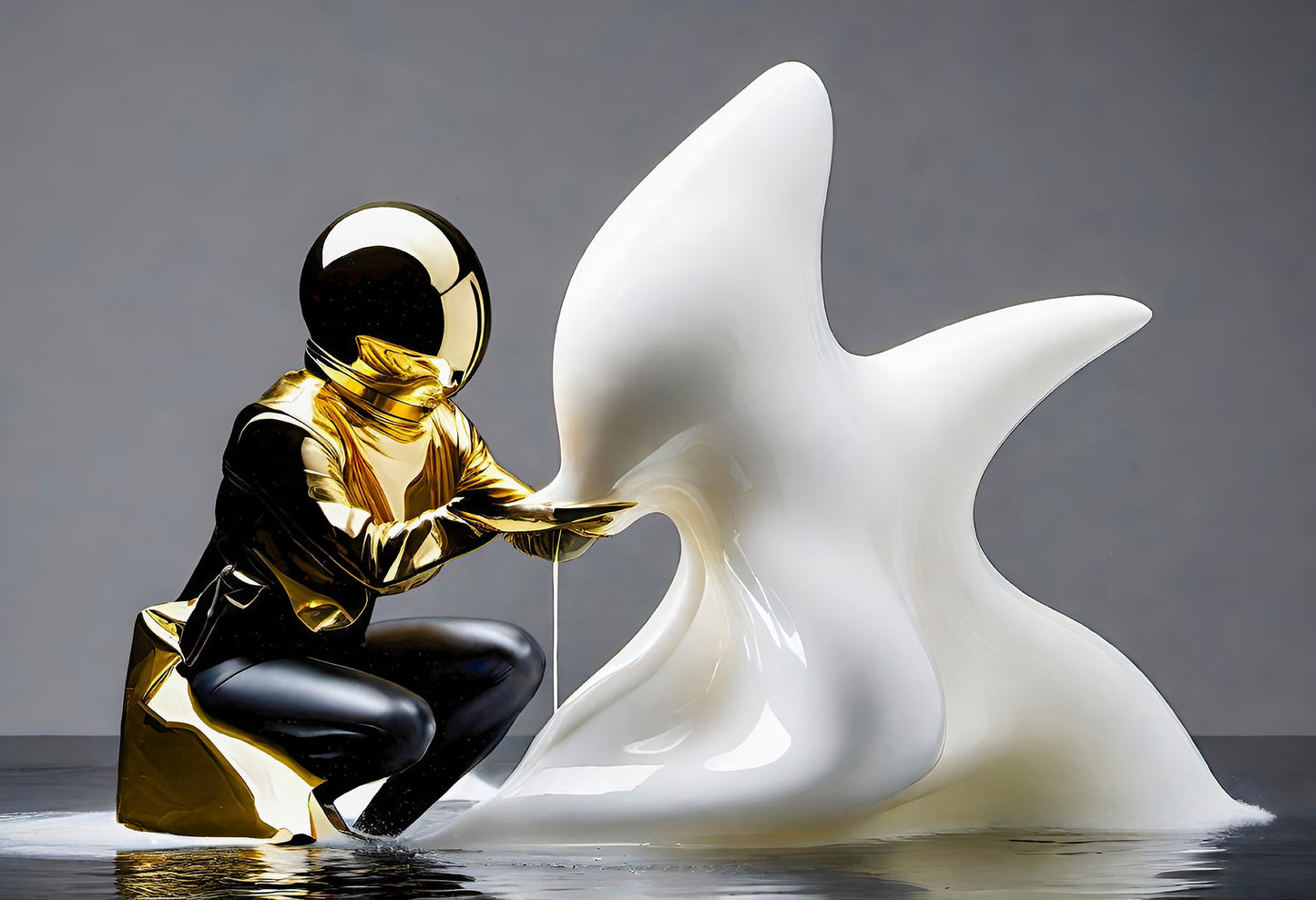 Bilde av Tarjei Krogh "Feeding the blod" laget av Tarjei Krogh, popart kunst fra Galleri2b