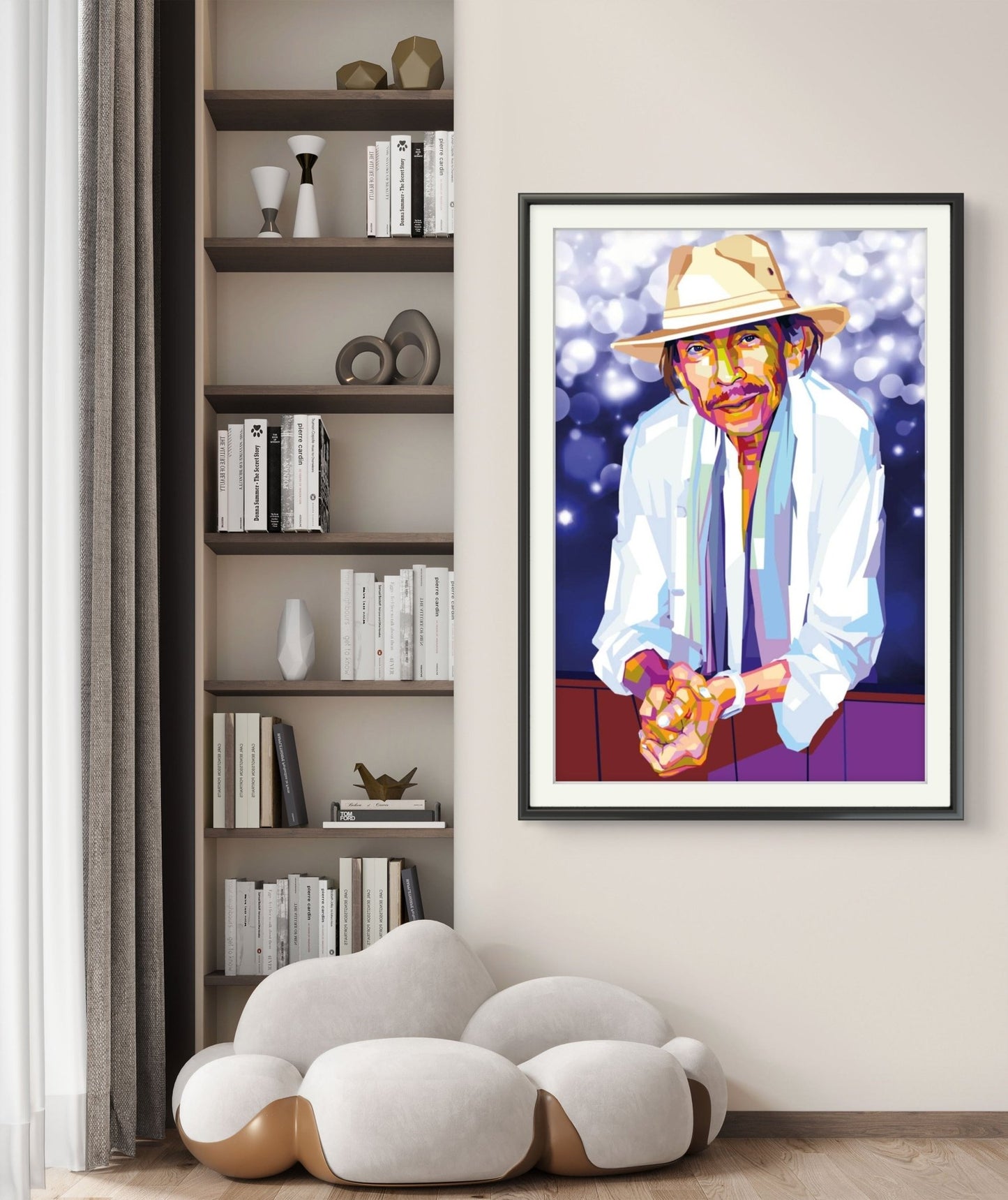 Bilde av Torbjørn Endrerud "Jahn Teigen" laget av Torbjørn Endrerud, popart kunst fra Galleri2b