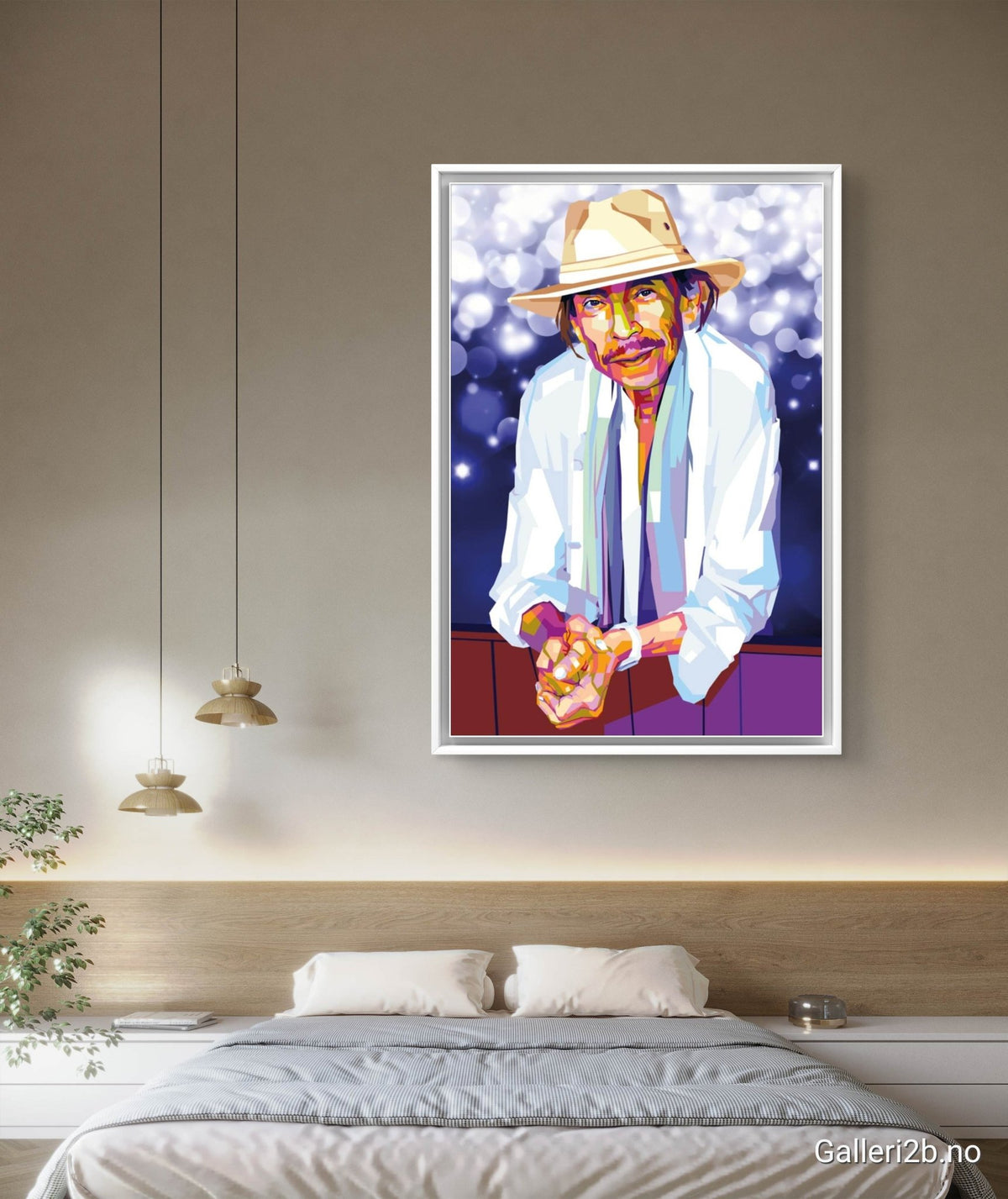 Bilde av Torbjørn Endrerud "Jahn Teigen" laget av Torbjørn Endrerud, popart kunst fra Galleri2b