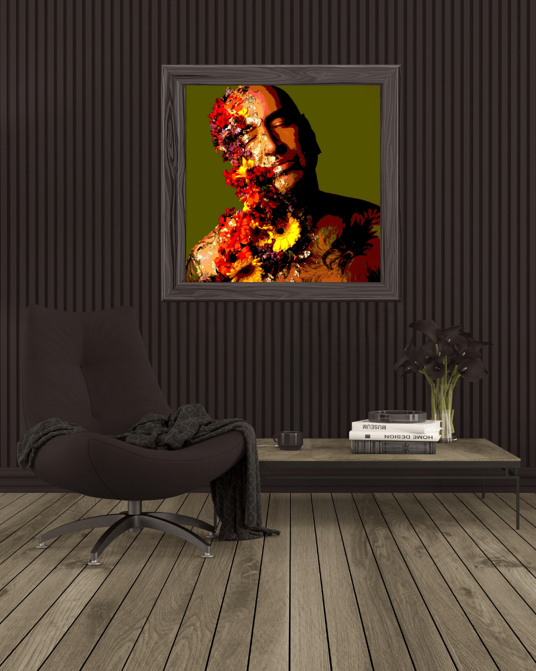 Bilde av VILDE.VISIONS - Colour Bomb - Layer Lover laget av Vilde Visions, popart kunst fra Galleri2b