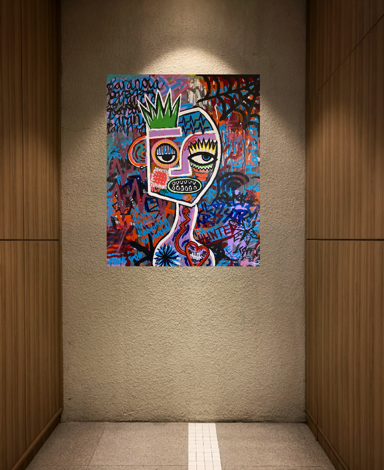 Lavrans Borgen "PUER" 80x100 cm