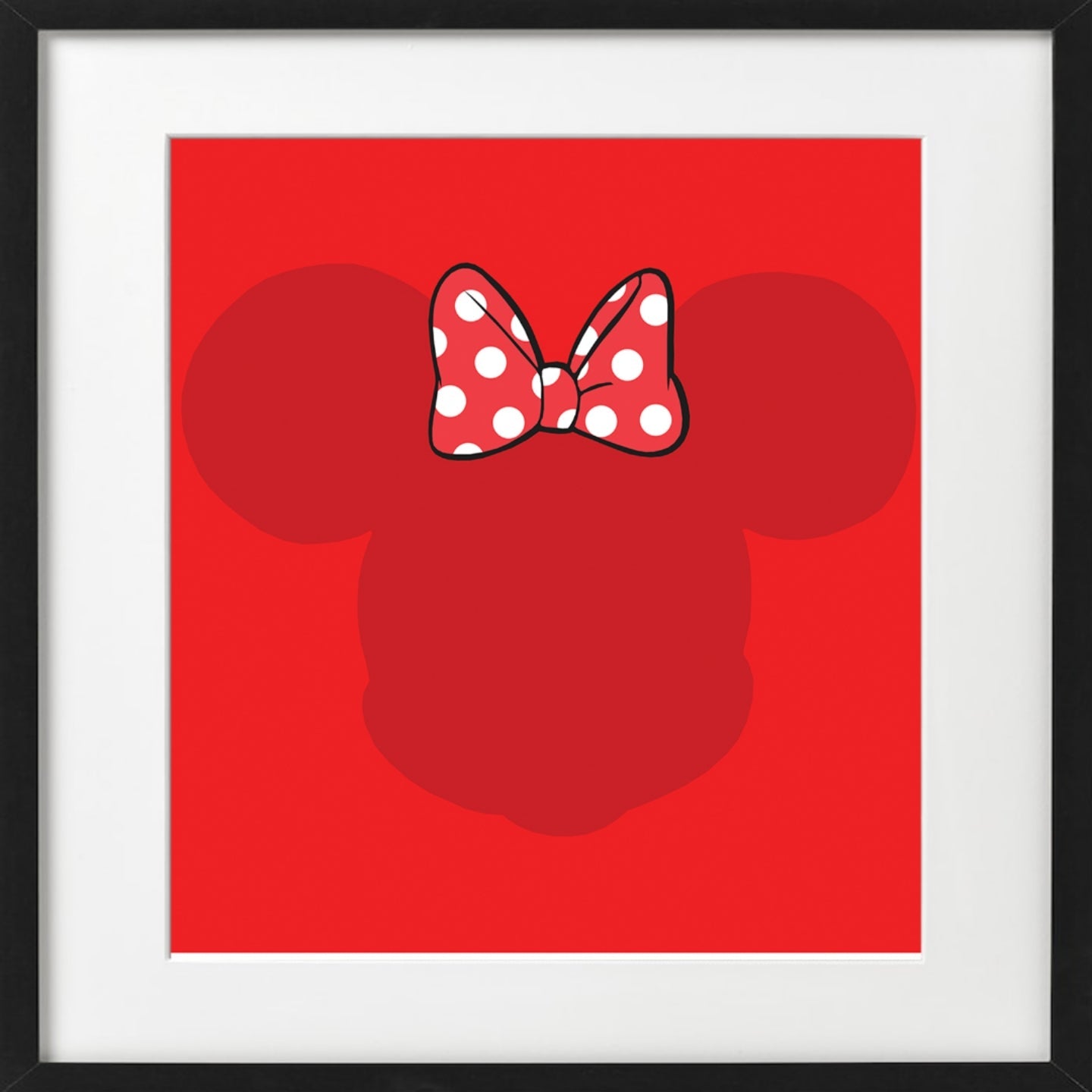 Bilde av Ronny Bank "Red Bow" laget av Ronny Bank, popart kunst fra Galleri2b