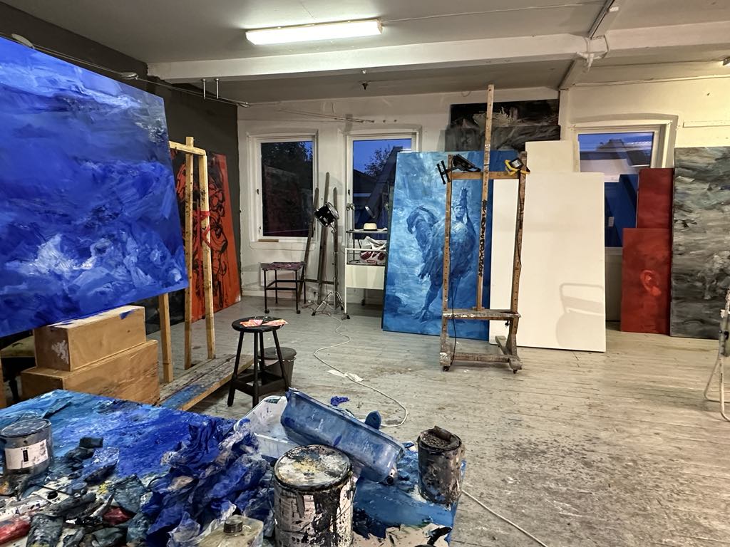 Kunstutstilling "Det andre døgnet" Stojan Minev - Galleri2B