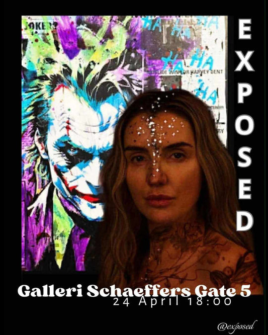 Kunstutstilling "EXPOSED" 24 april - Oslo - Galleri2B