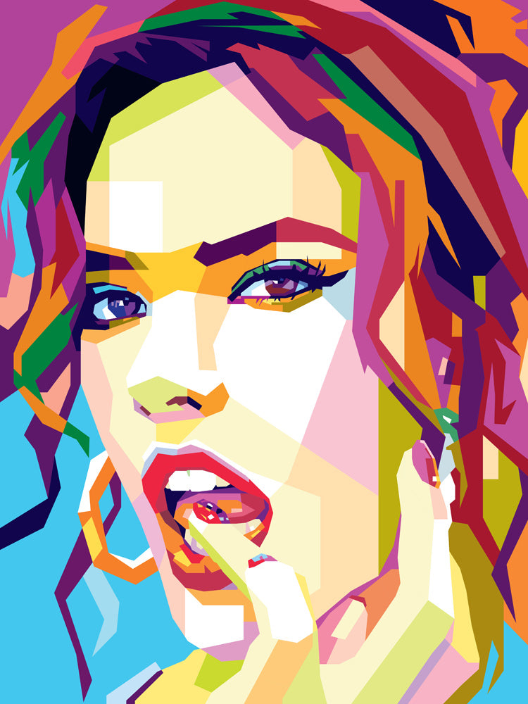 Torbjørn Endrerud (Tendart) "Honey Pie", digitalt grafisk kunstverk inspirert av The Beatles