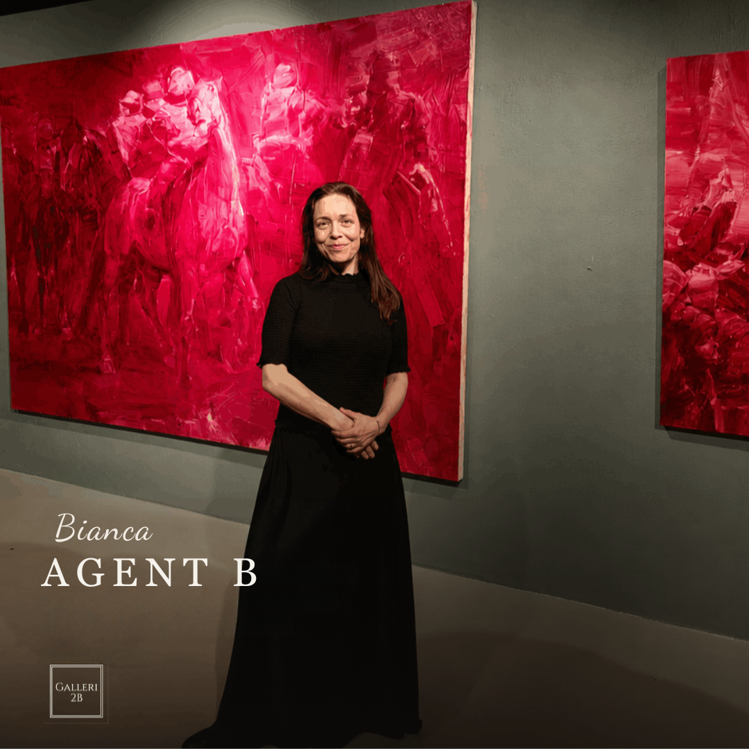 Bianca Marie Nilsen – AgentB foran kunst på Galleri2B