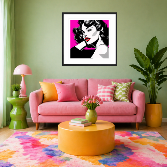 POpart på sitt beste av kunstner Kim Tunstrm
