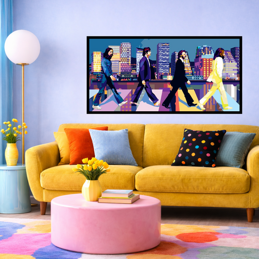 her ser du det populære trykket "Abbey Code" av Torbjørn Endrerud "Tendart"