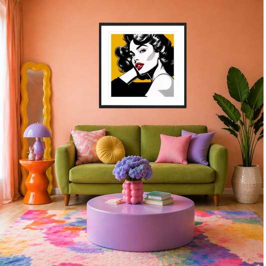 Popart av den populære kunstneren Kim Tunstrøm. 