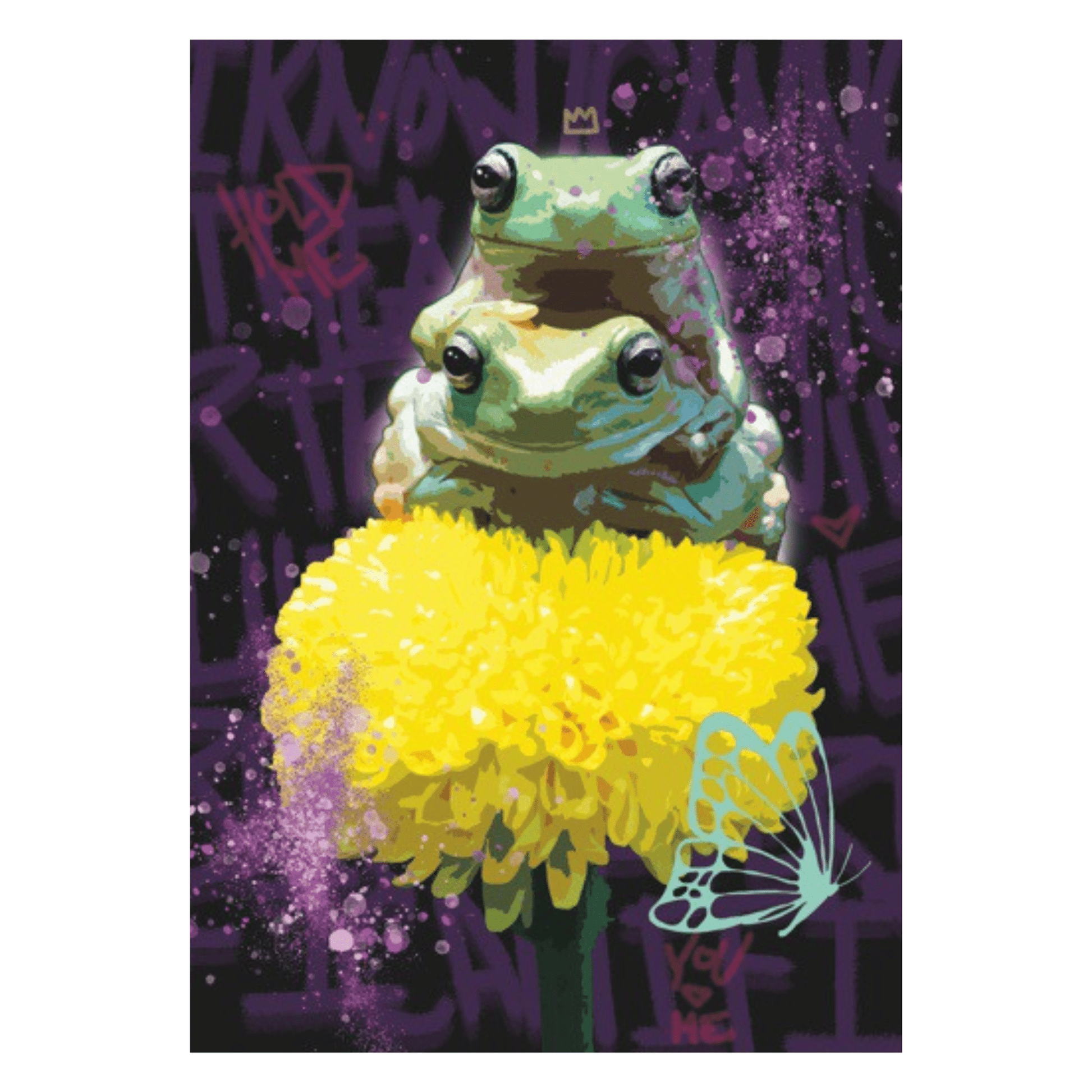 Bilde av Anette Borge "i am there for you" laget av Anette Borge, popart kunst fra Galleri2b