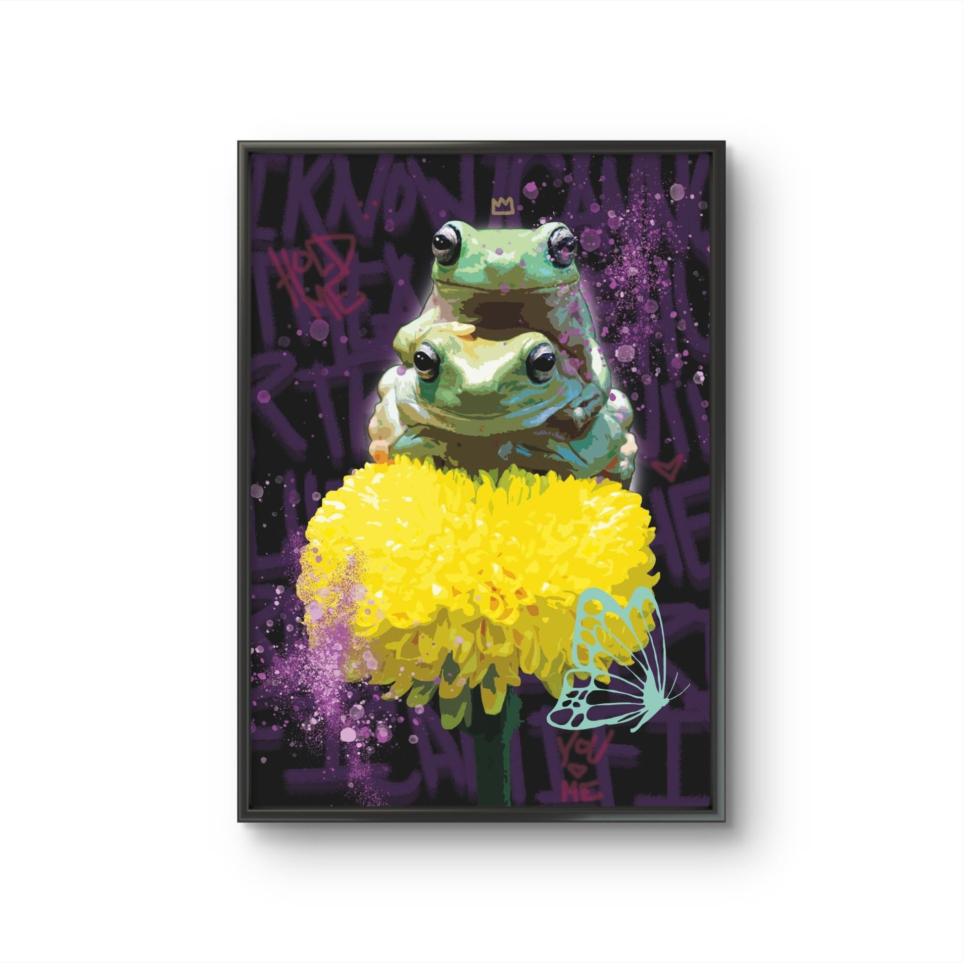 Bilde av Anette Borge "i am there for you" laget av Anette Borge, popart kunst fra Galleri2b