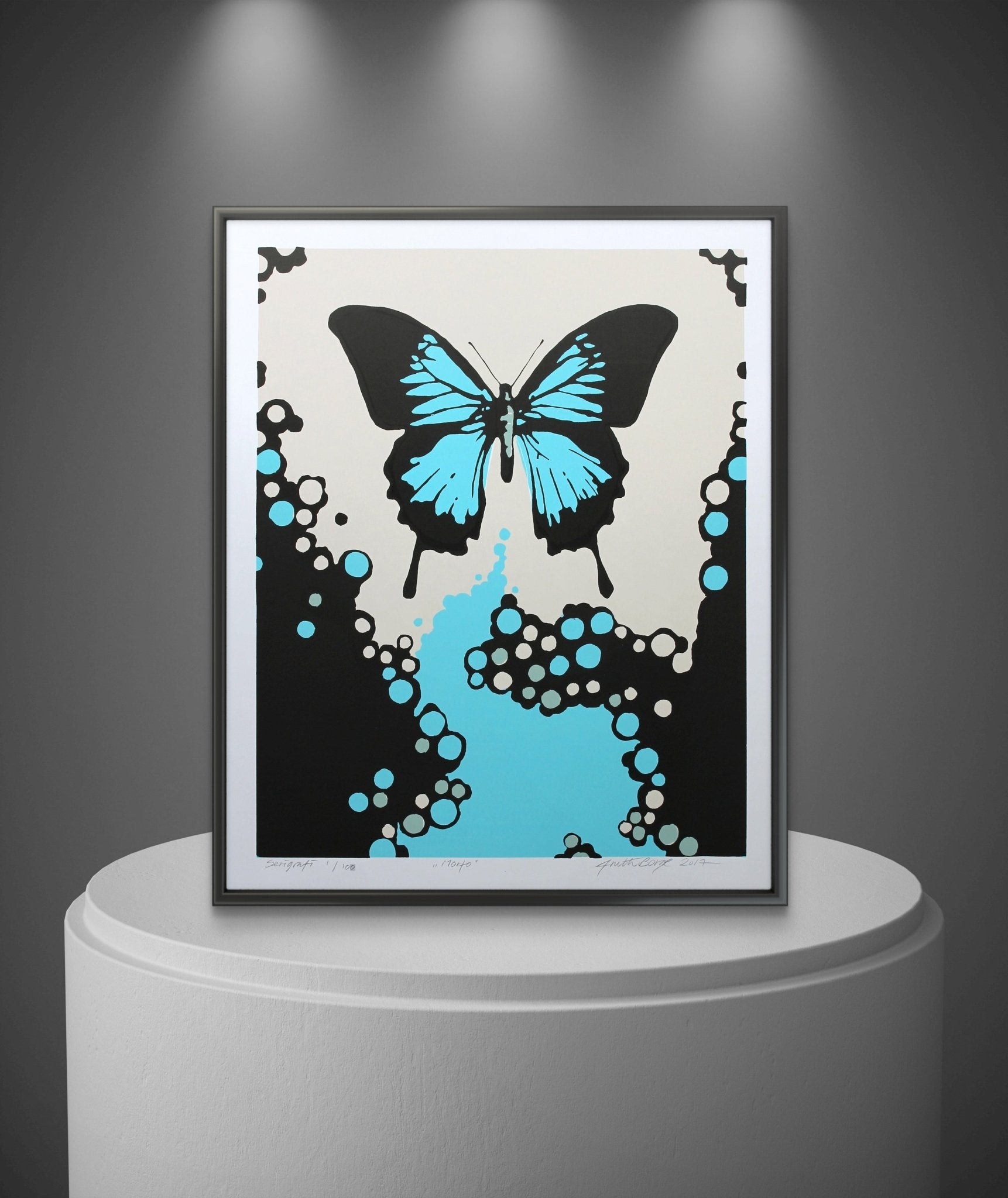 Bilde av Anette Borge "Morfo" laget av Anette Borge, popart kunst fra Galleri2b