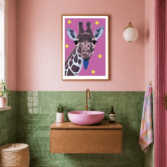 Bilde av Anette Borge "Pyntesjuk" laget av Anette Borge, popart kunst fra Galleri2b